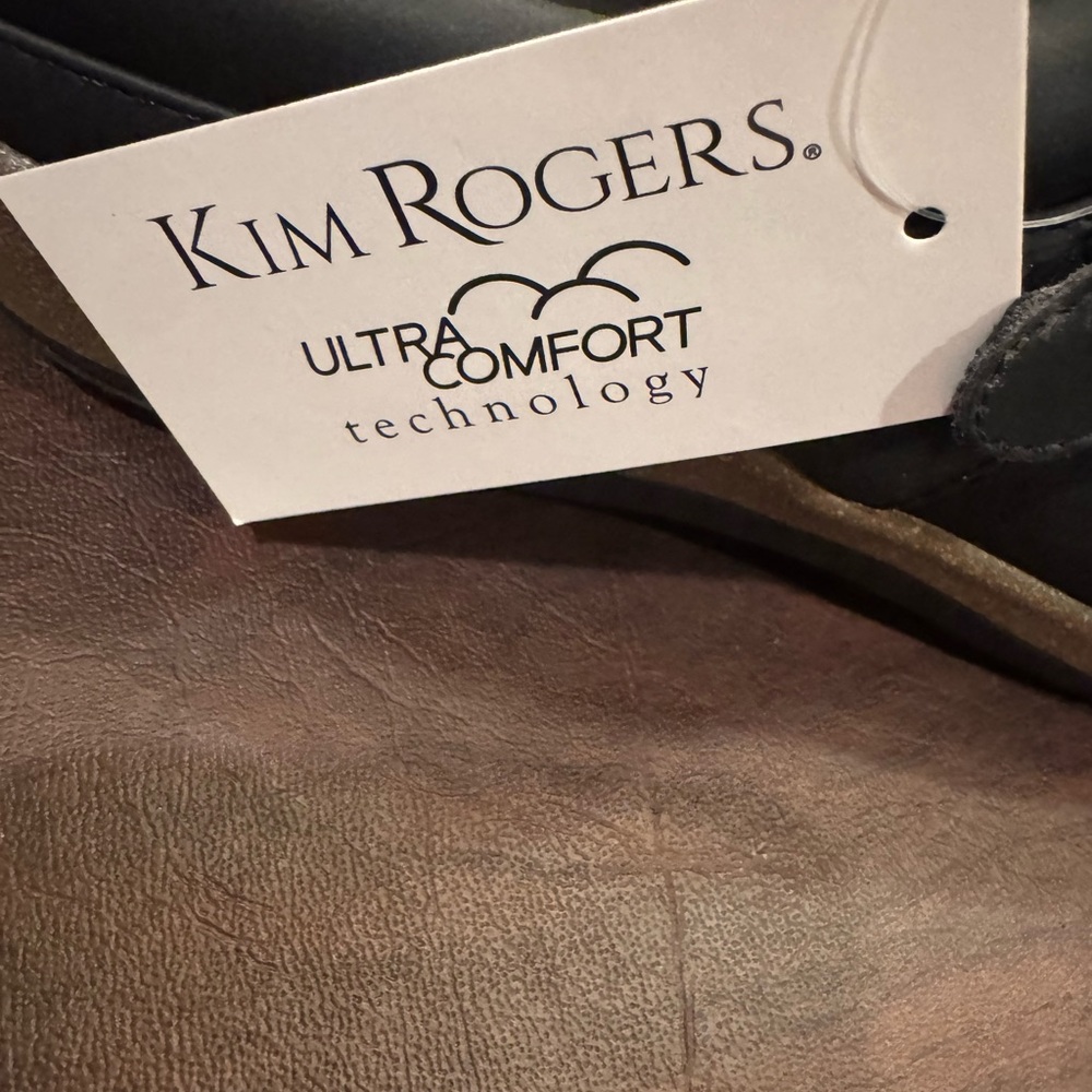 Kim Rogers Black Mules with Brown Sole - Picture 12 of 13